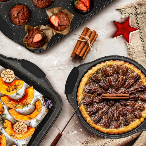 11 Piece Nonstick Baking Pans Set