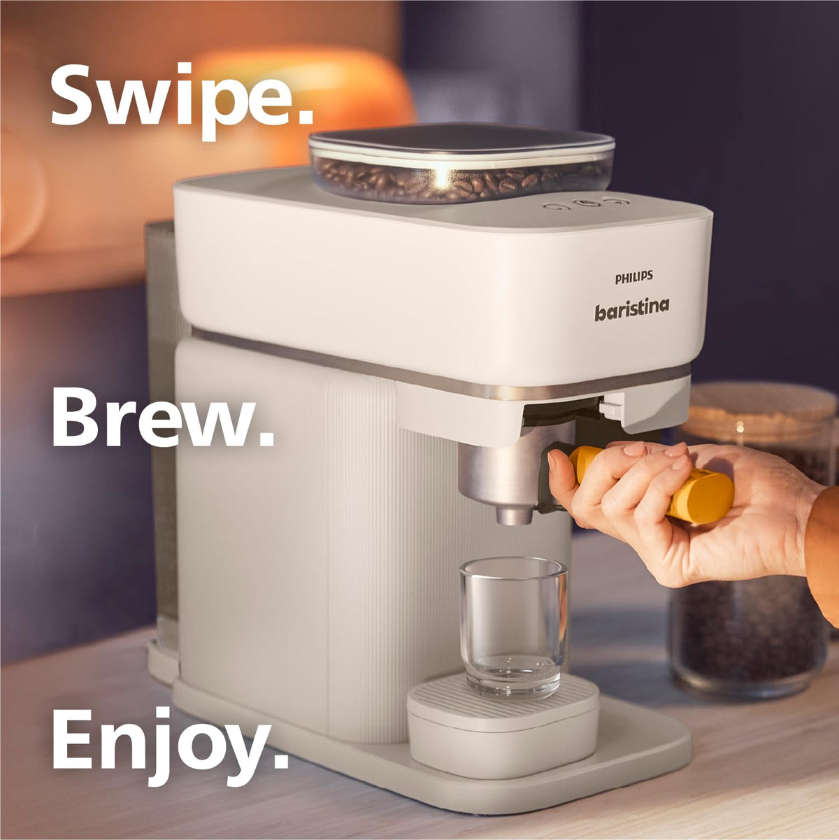 Baristina Espresso Machine (Espresso Machine / White)