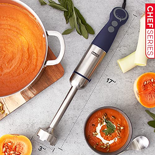 Chef Series Deluxe Immersion Hand Blender Set (Chef Series Deluxe / Midnight)