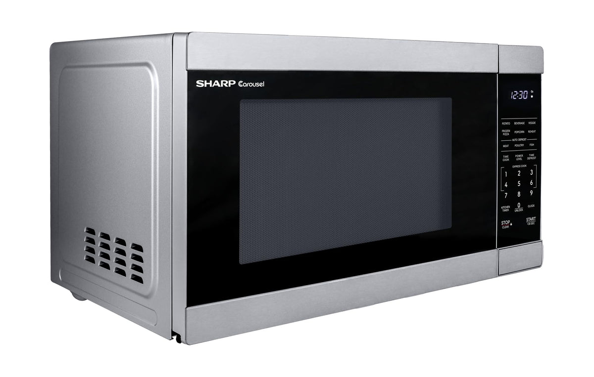 SMC1162KS 1.1 cu. ft. 1000W Stainless Steel Countertop Microwave Oven (Stainless Steel)