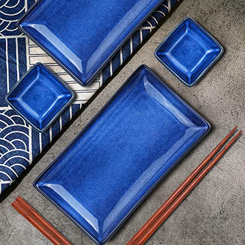 Ceramic Sushi Serving Tray Sets 2