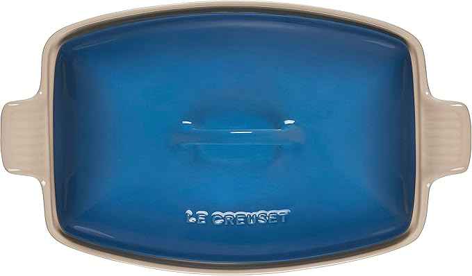 Le Creuset Heritage Stoneware Deep Baker with Lid, 4.5 qt., Marseille