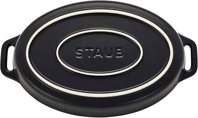 Staub Ceramic Stoneware 5-Pc Mixed Baking Dish Set – Matte Black