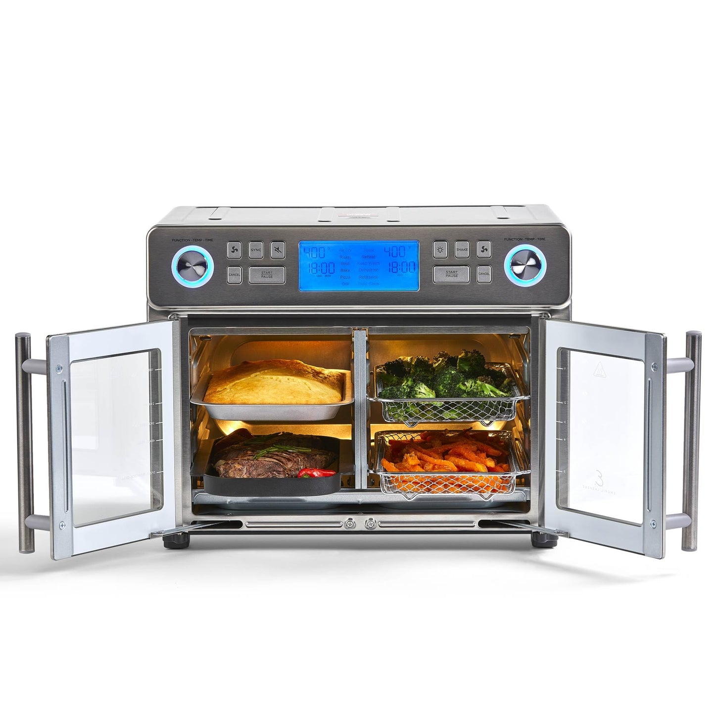 Lagasse Dual Zone Technology 25QT Air Fryer Oven (Dual Zone)