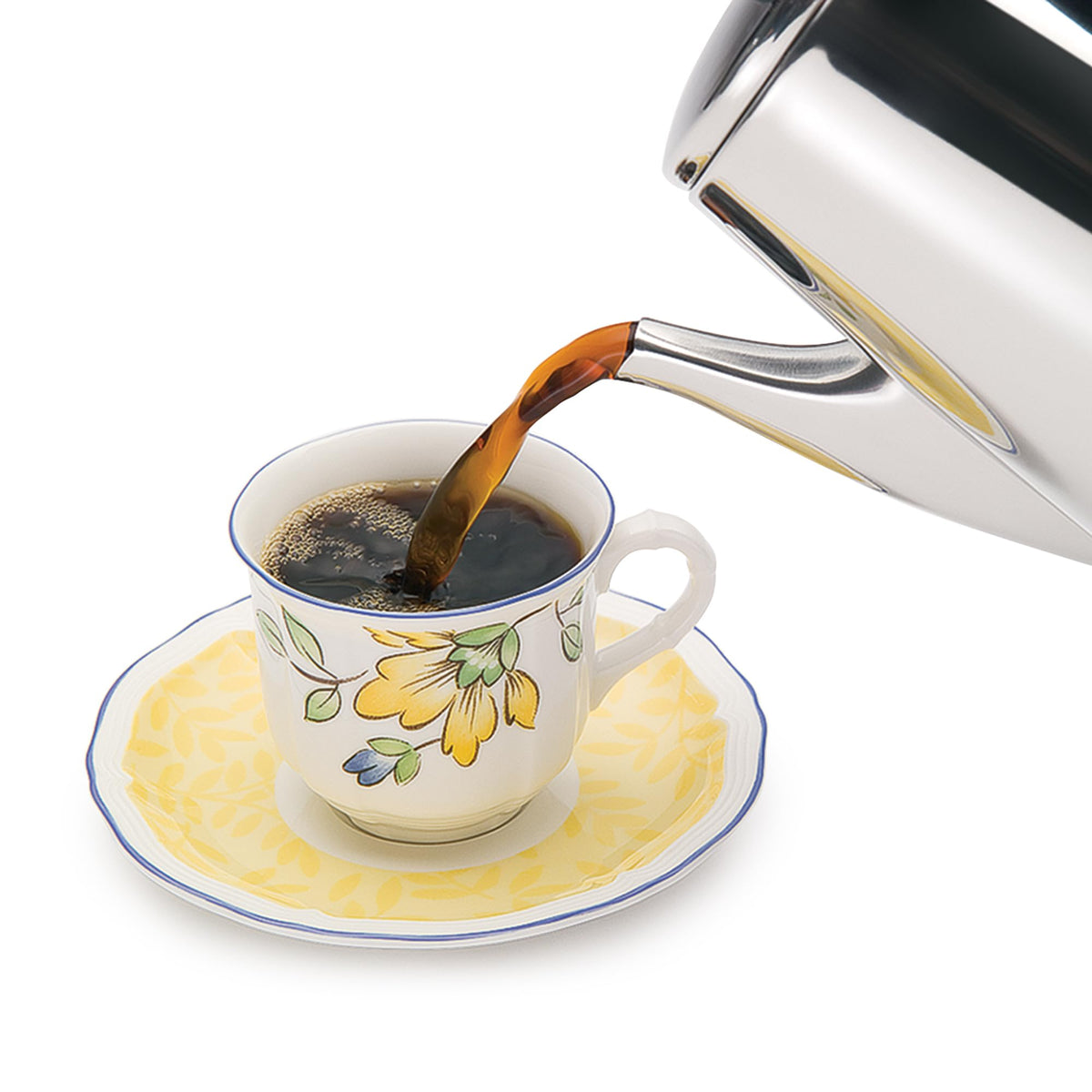 02811 Stainless Steel 12 (Silver / 12-Cups)
