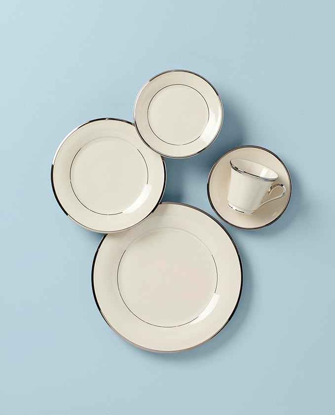 Lenox Solitaire 5-Piece Place Setting, White