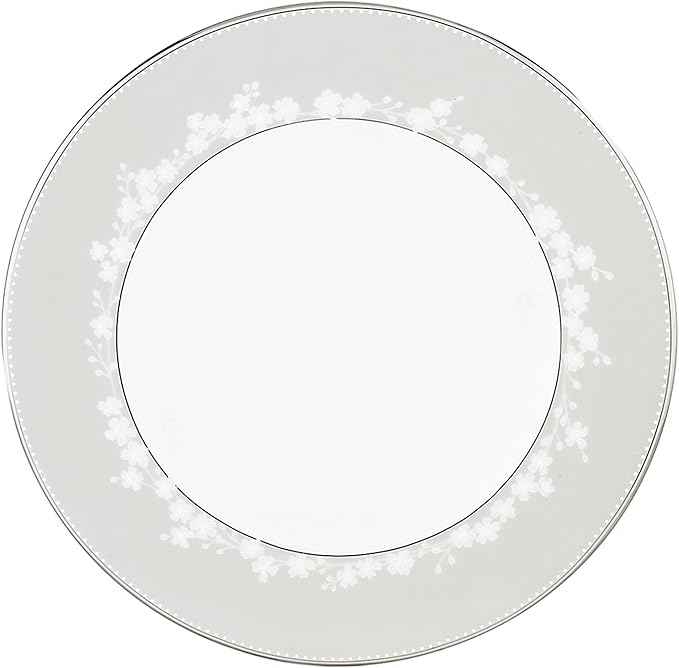 Lenox Bellina Bone China Platinum Banded Salad Plate
