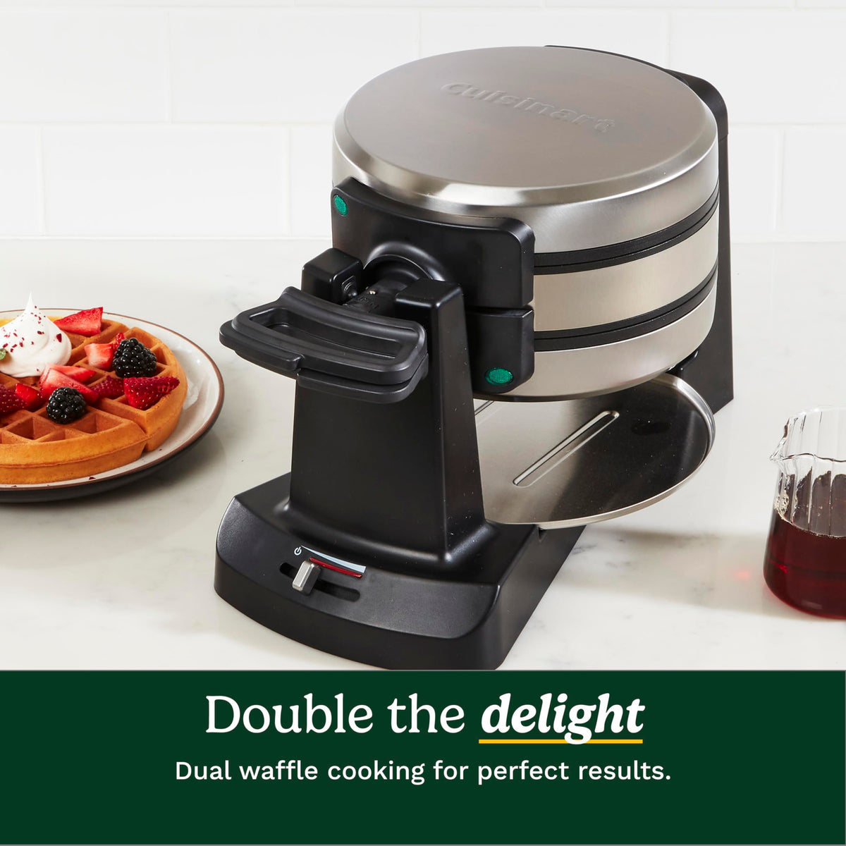 Double Flip Belgian Waffle Maker (New Double Flip)