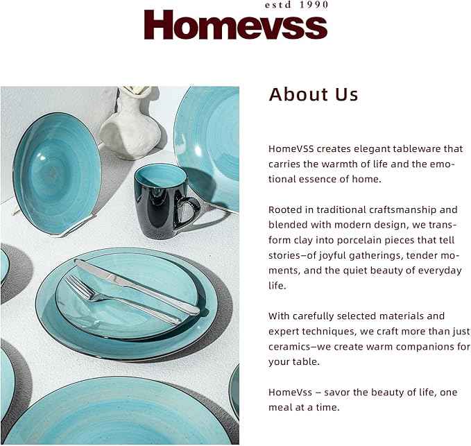 Stoneware Sonoma Dinnerware Set, Black + Speckled Spin Wash Turquoise