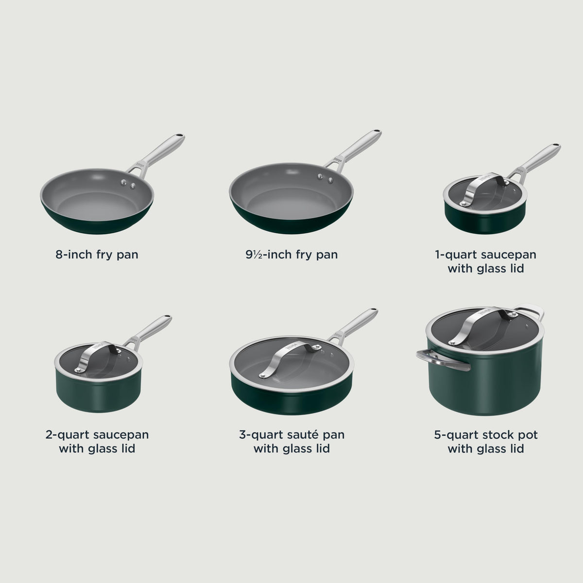 Ceramic Pro 10 (10 piece / Green)