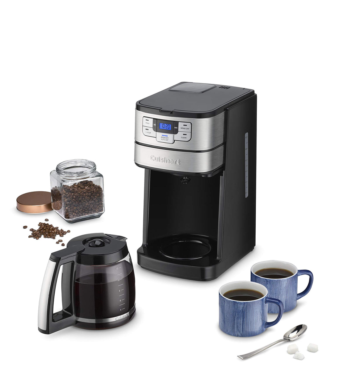 Automatic Grind & Brew 12 (12-Cup Glass / Automatic Grind & Brew / Black/Stainless)