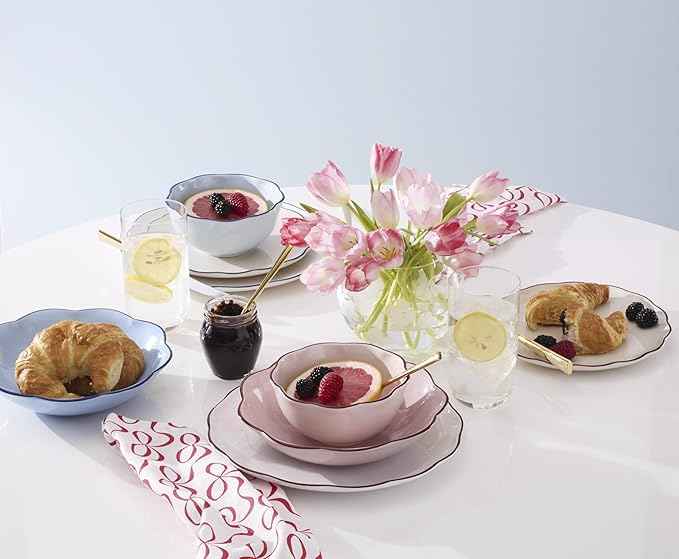 kate spade new york Garden Party 16-Piece Dinnerware Set, Blue