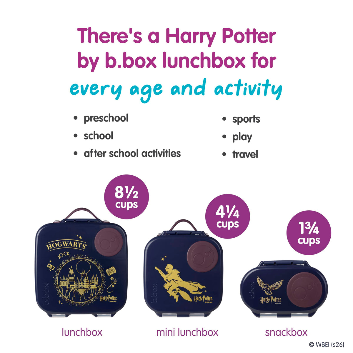 Harry Potter Snack Box (1-pack / Harry Potter)