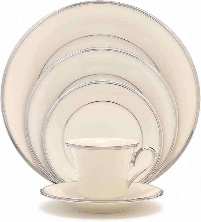 Lenox Solitaire 5-Piece Place Setting, White