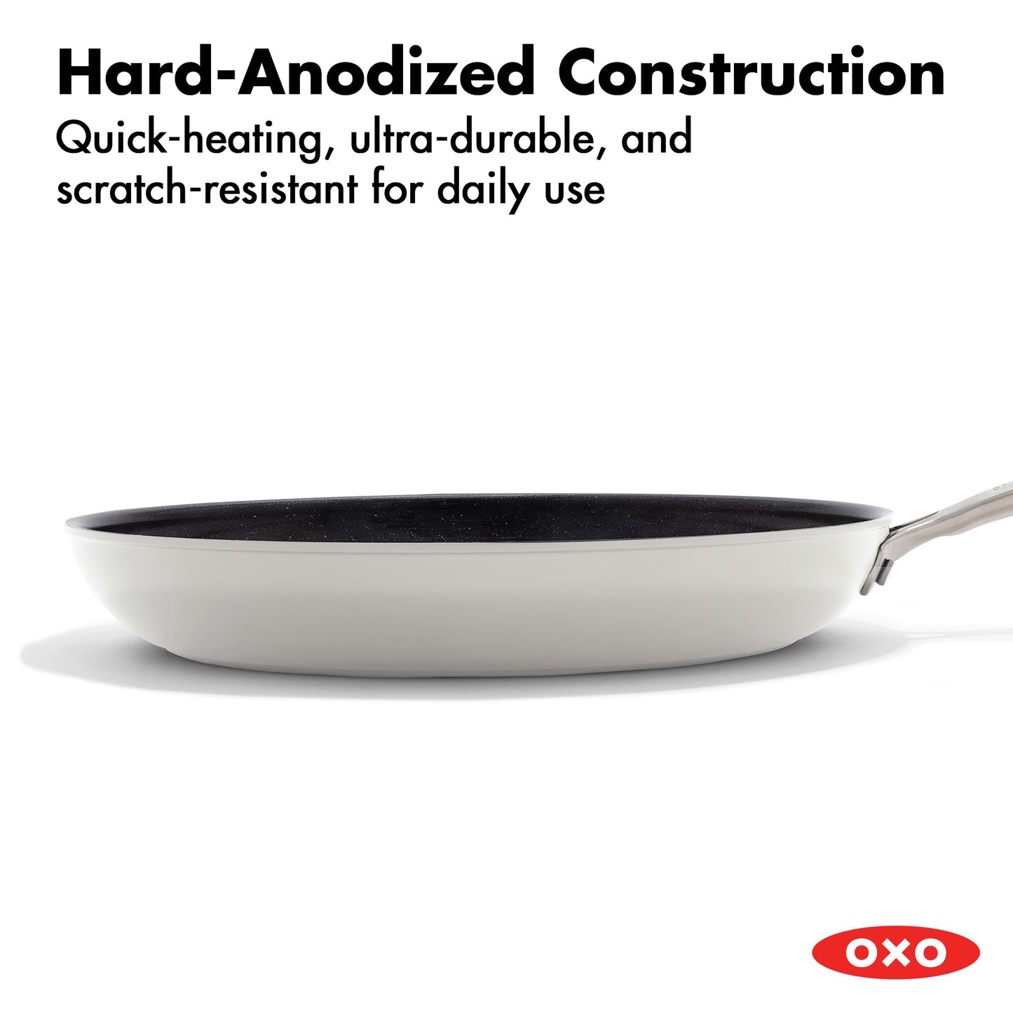 Enhanced 12” Frying Pan Skillet (12" Frying Pan Skillet / Optic White)