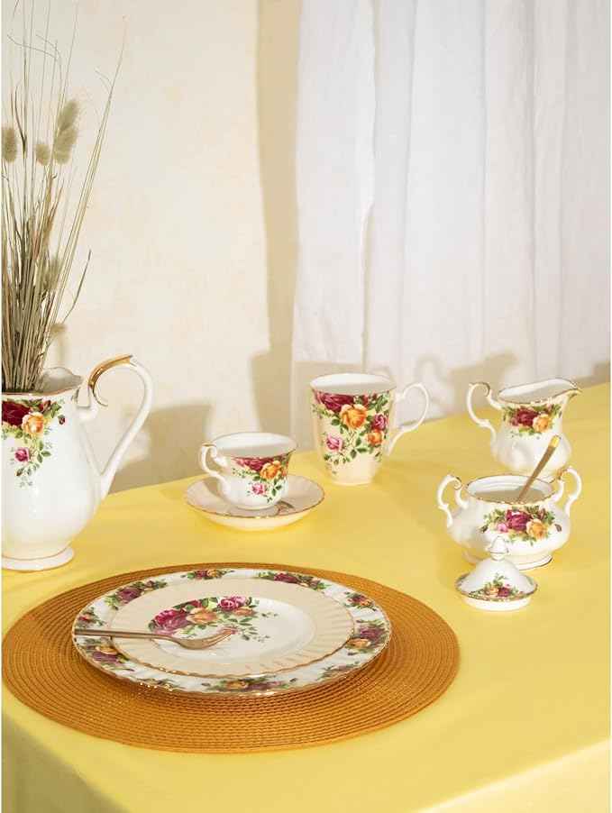Royal Albert Old Country Roses Mug, Set of 4