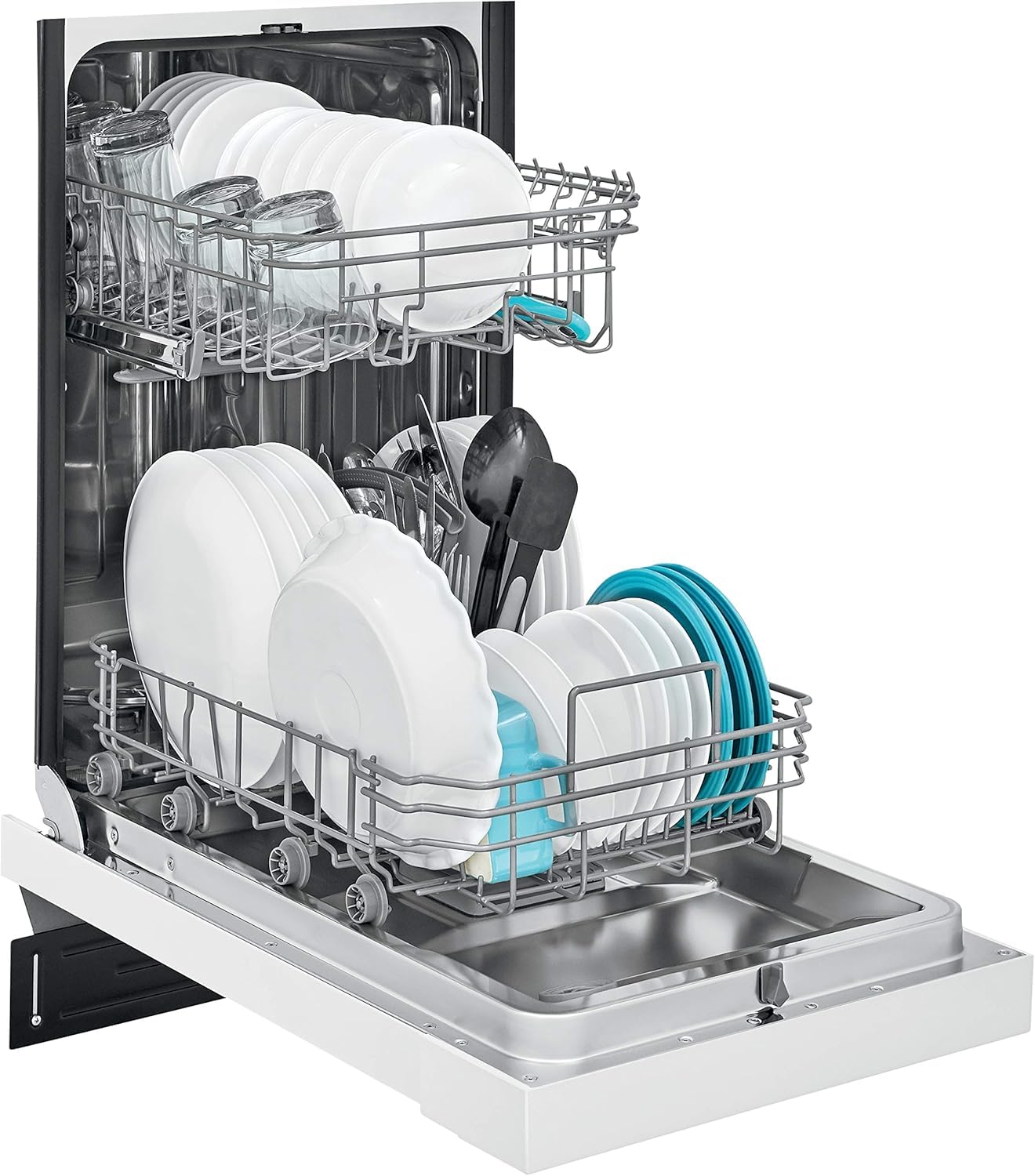 18 Inch Dishwasher with 8 Place settings (white)