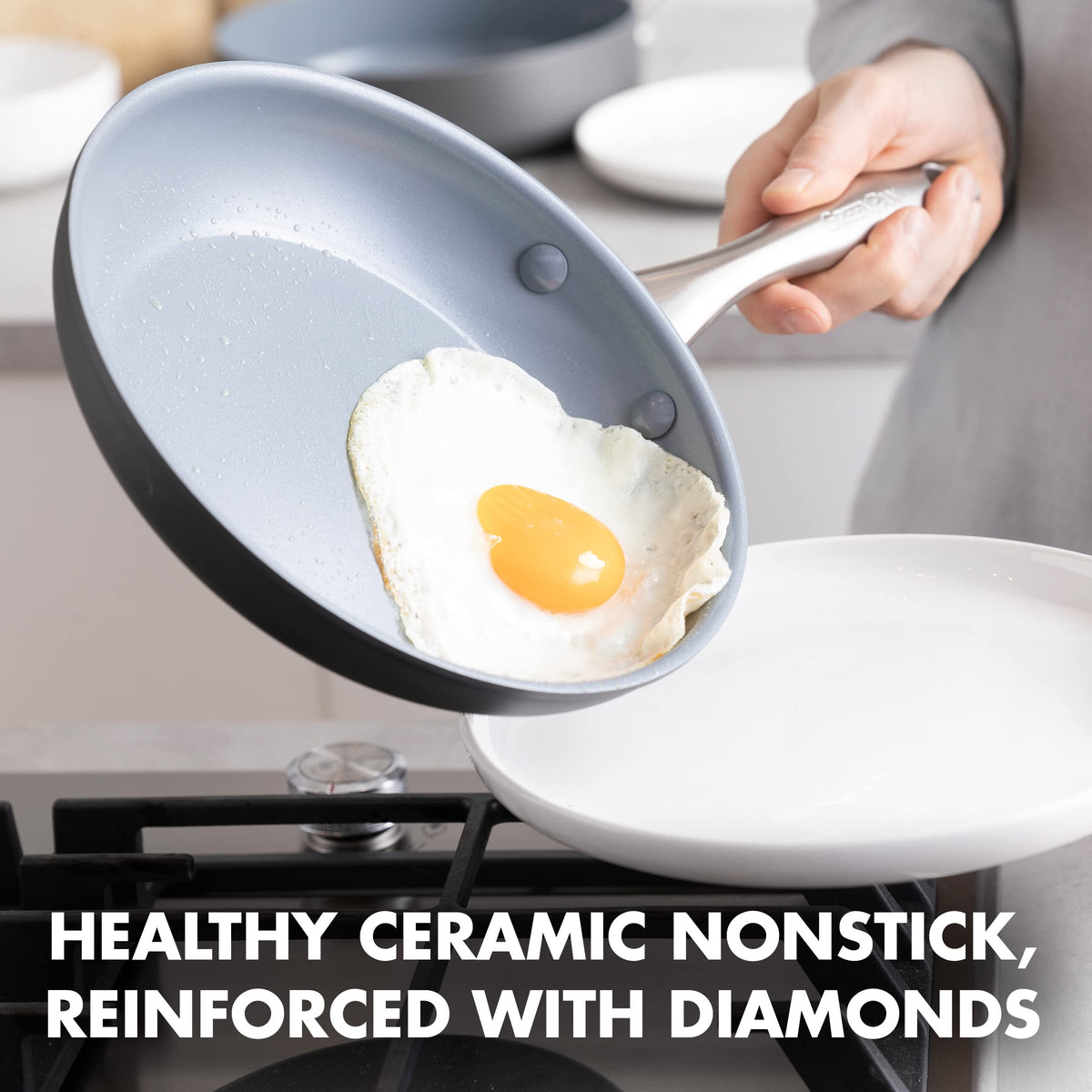 Lima Hard Anodized 8" Frying Pan Skillet Nonstick (8" Frying Pan Skillet)