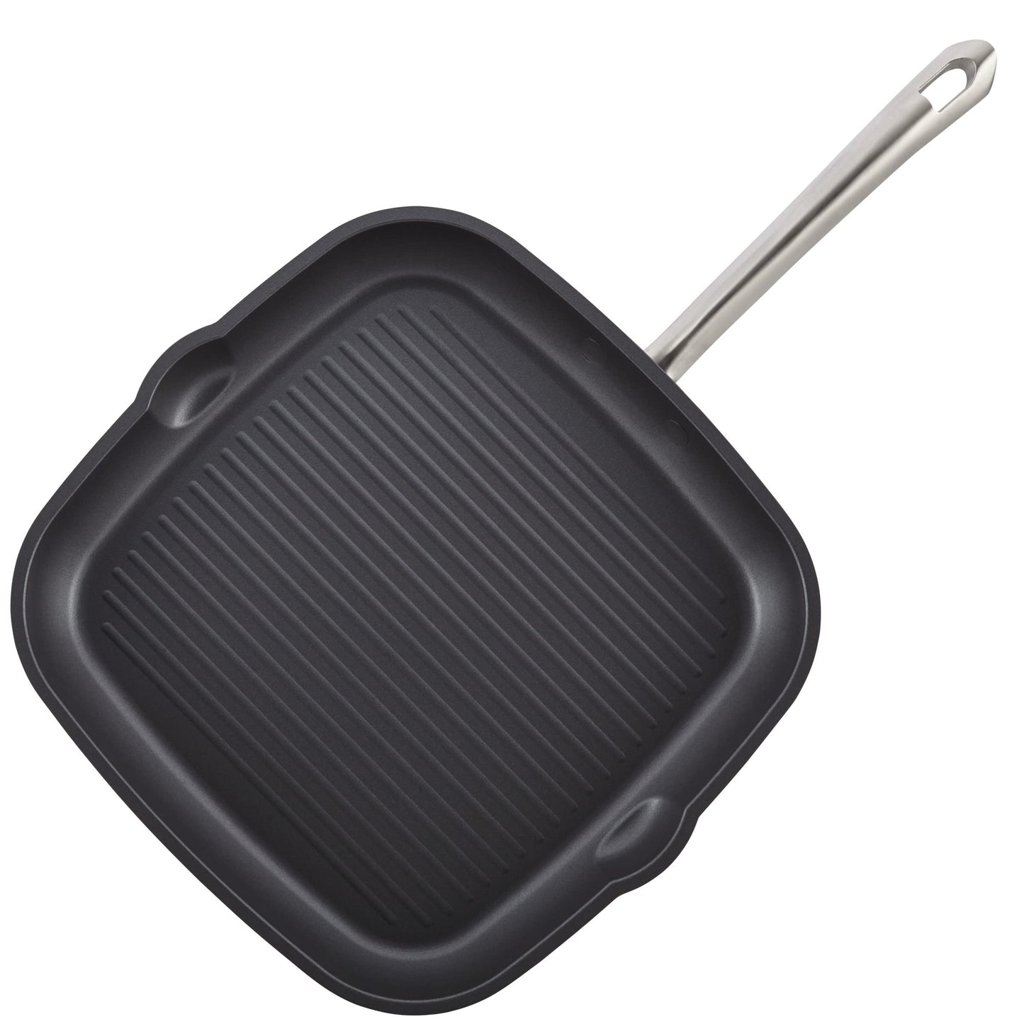 Accolade Forged Hard Anodized Nonstick Square Grill Pan (Grill Pan (11"))