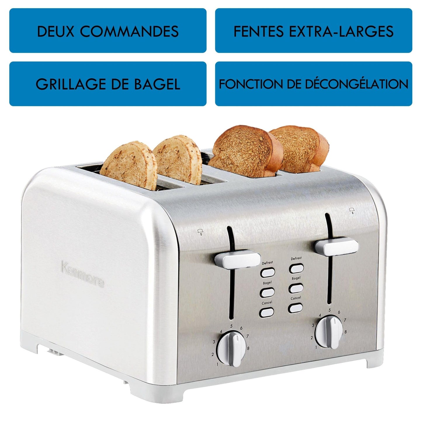 Kenmore Toaster 4 Slice (White)