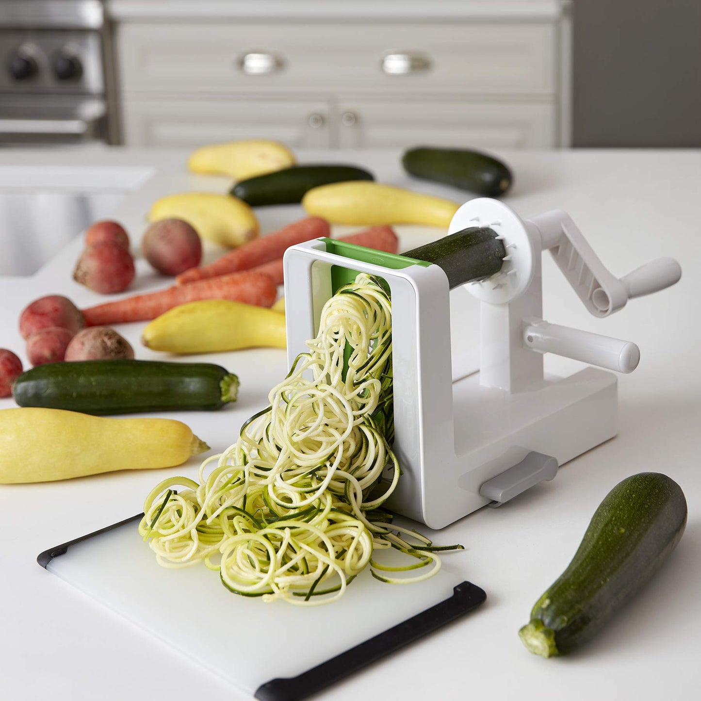 Good Grips 3 Blade Tabletop Spiralizer with StrongHold Suction (Spiralizer)