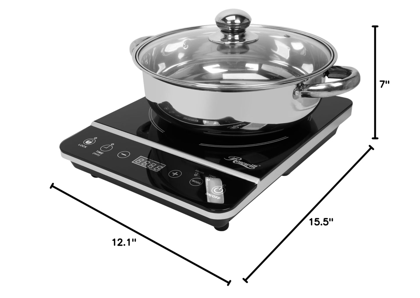 Induction Cooker 1800 Watt (RHAI-13001)
