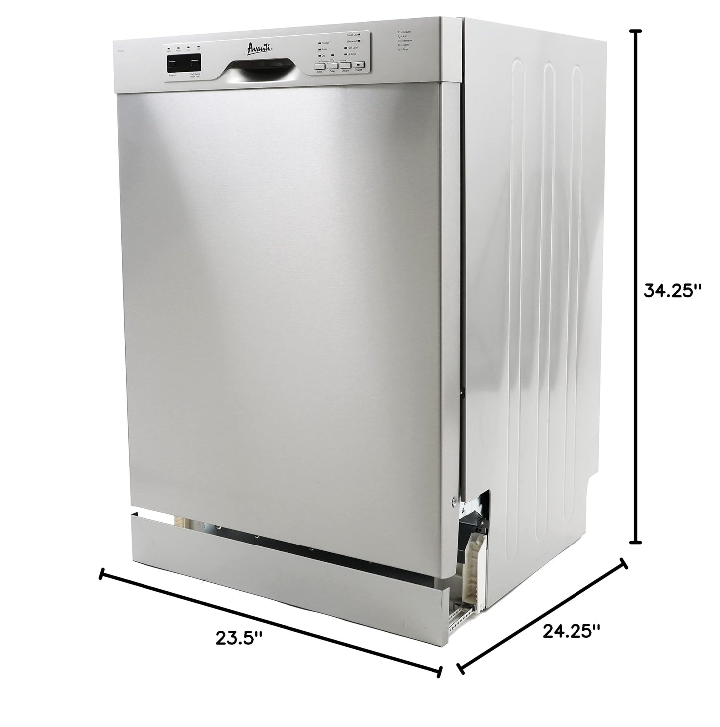 DWF24V3S Dishwasher 24 (Metallic / 24-Inch)