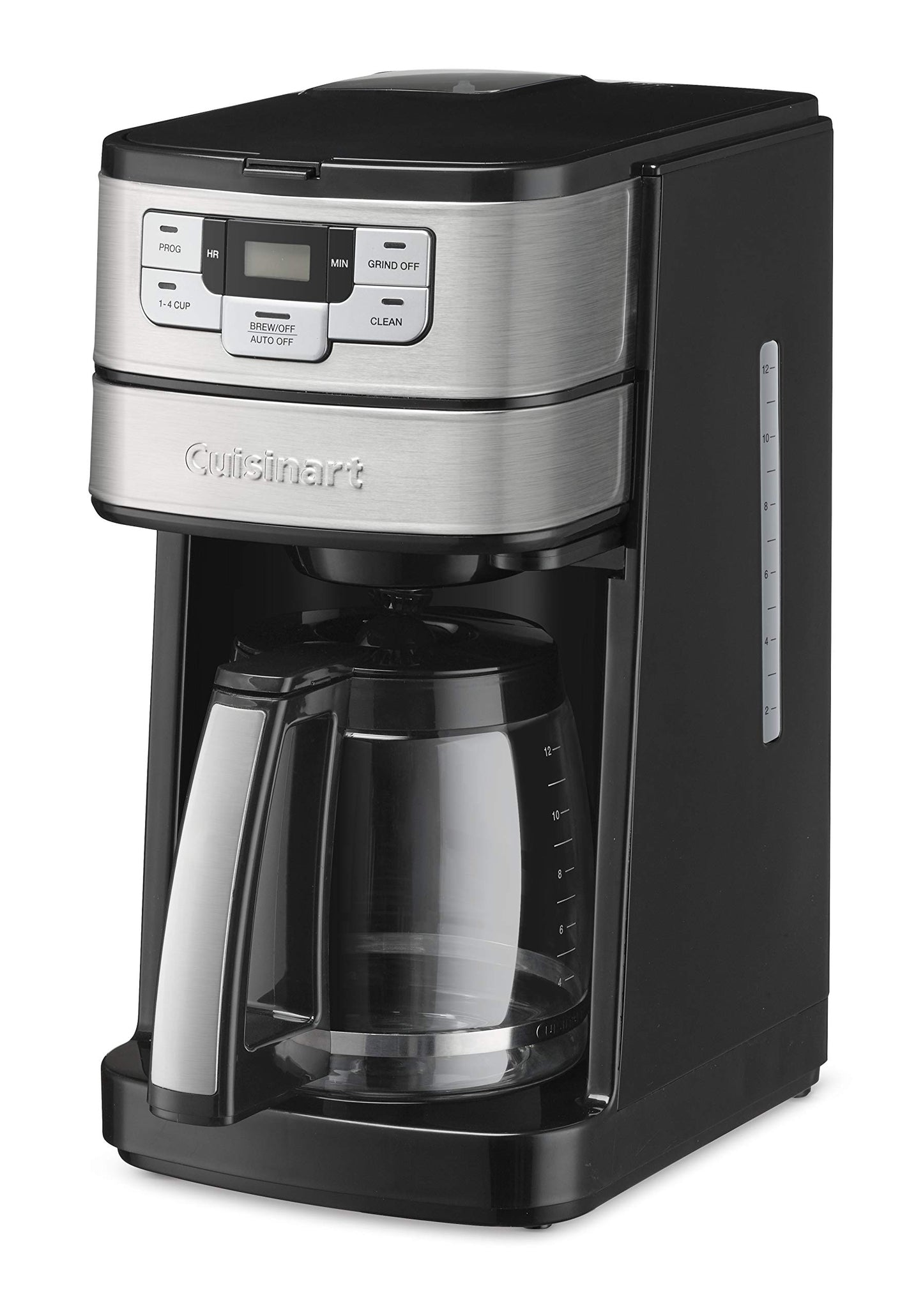 Automatic Grind & Brew 12 (12-Cup Glass / Automatic Grind & Brew / Black/Stainless)