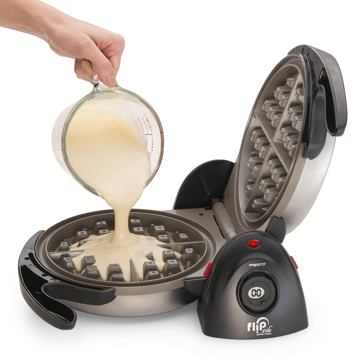 03510 Ceramic FlipSide Belgian Waffle Maker