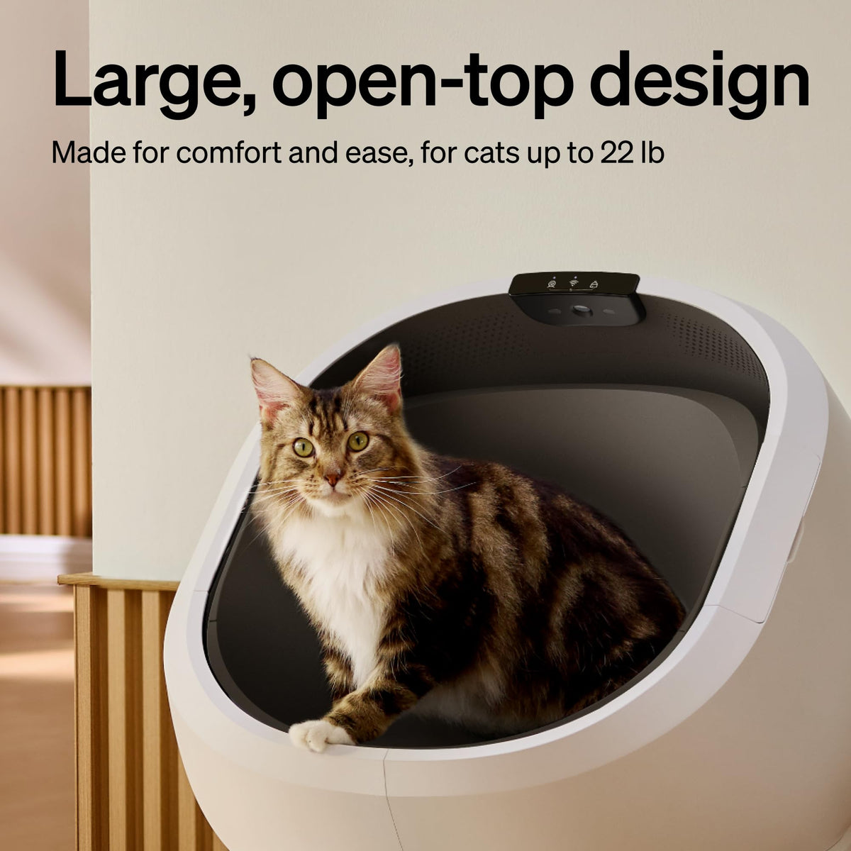Automatic Litter Box with AI (White / AI Bundle)