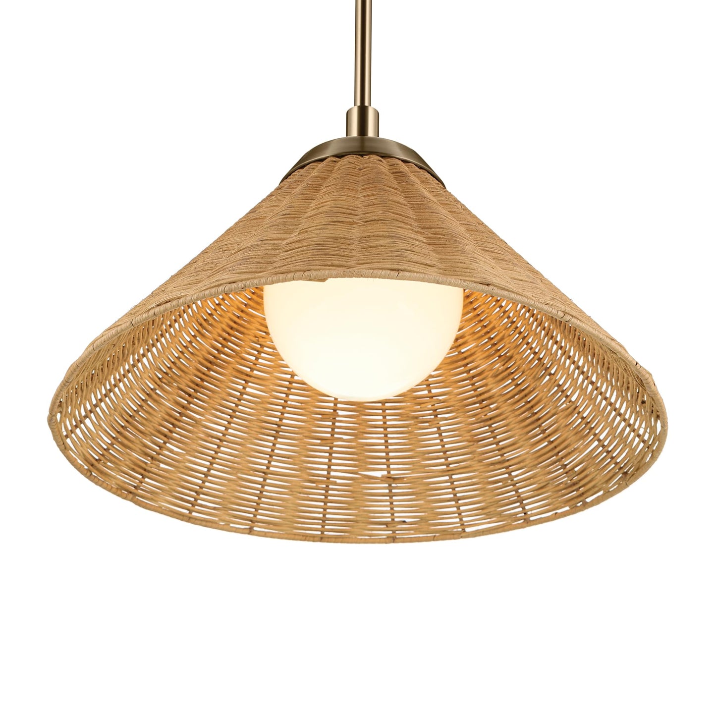 Bekah 1 Light Convertible Pendant (10" x 18")