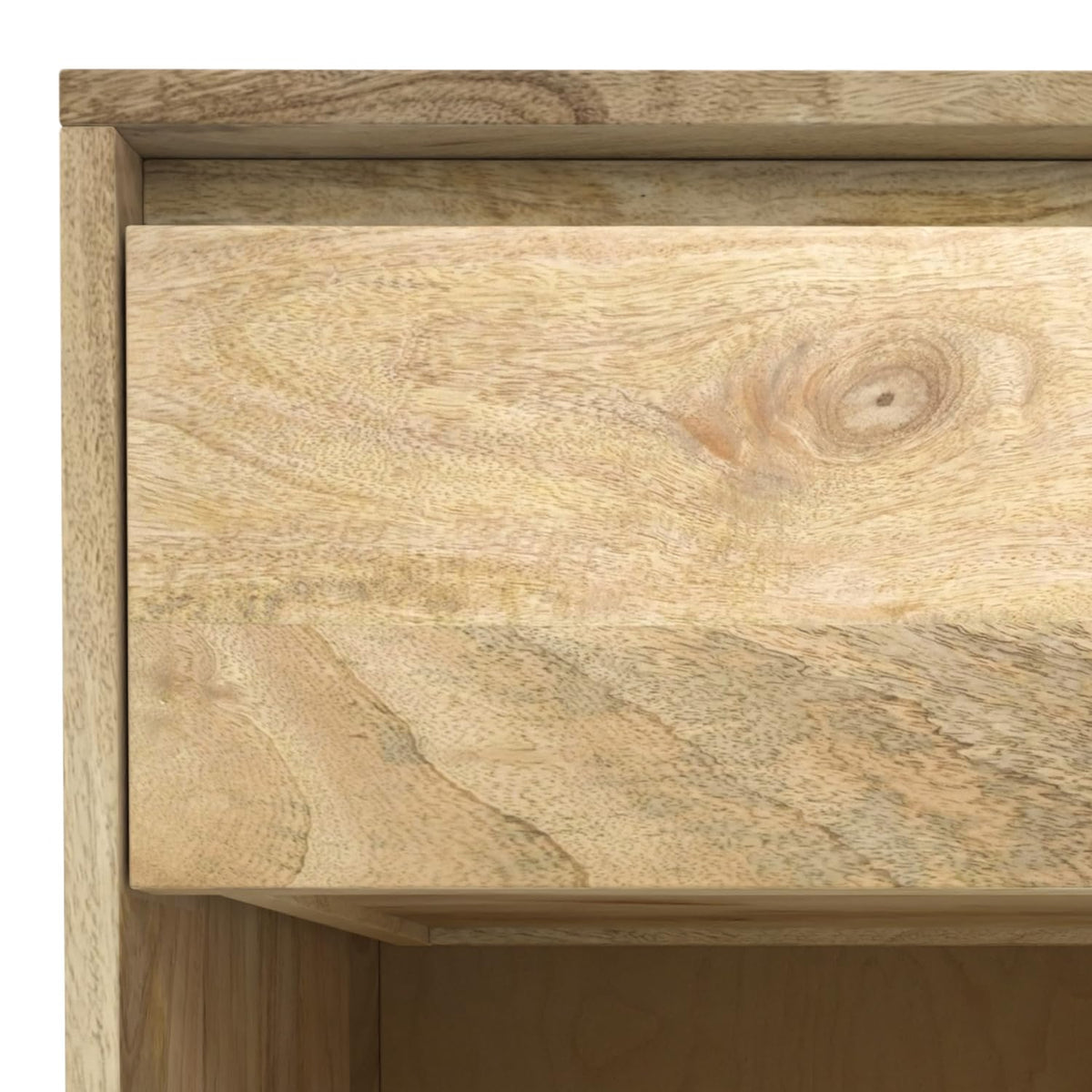 Hunter 20" Wide Solid Mango Nightstand in Refined Natural (Refined Natural / 20 inch)