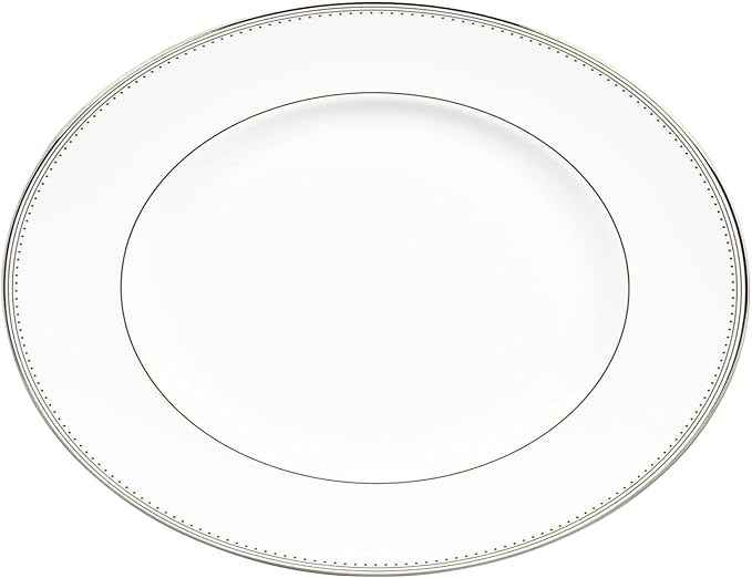 Vera Wang by Wedgwood Grosgrain, 13.75" Oval Platter