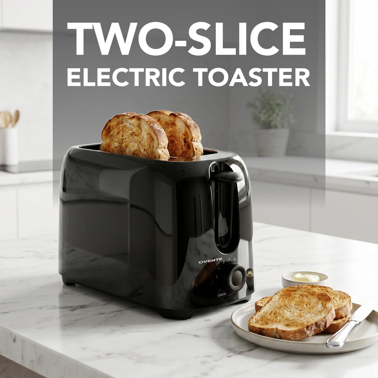 Electric 2 Slice Toaster Machine 6