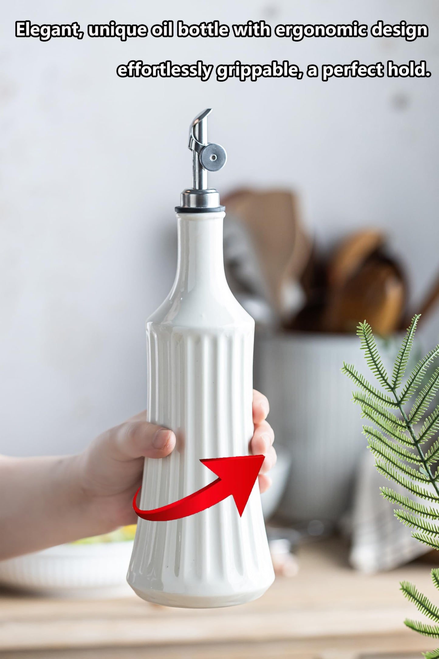 Olive Oil Dispenser Bottle (23 OZ - Morden)