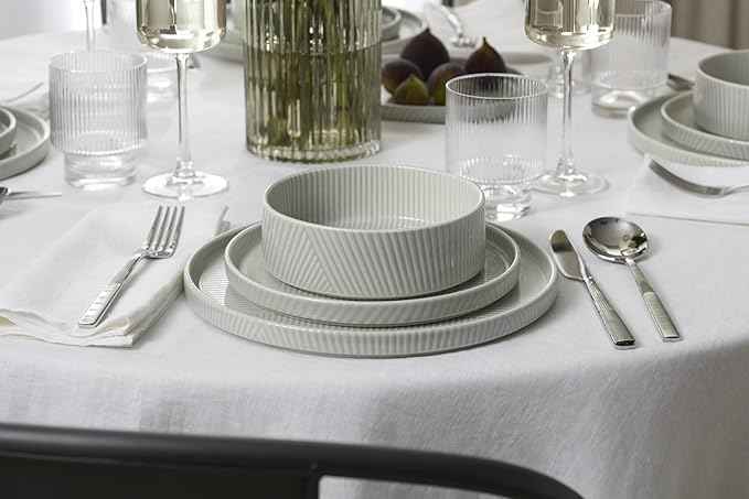 Lenox 899194 Modulus 18-Piece Dinnerware Set, Service For 6