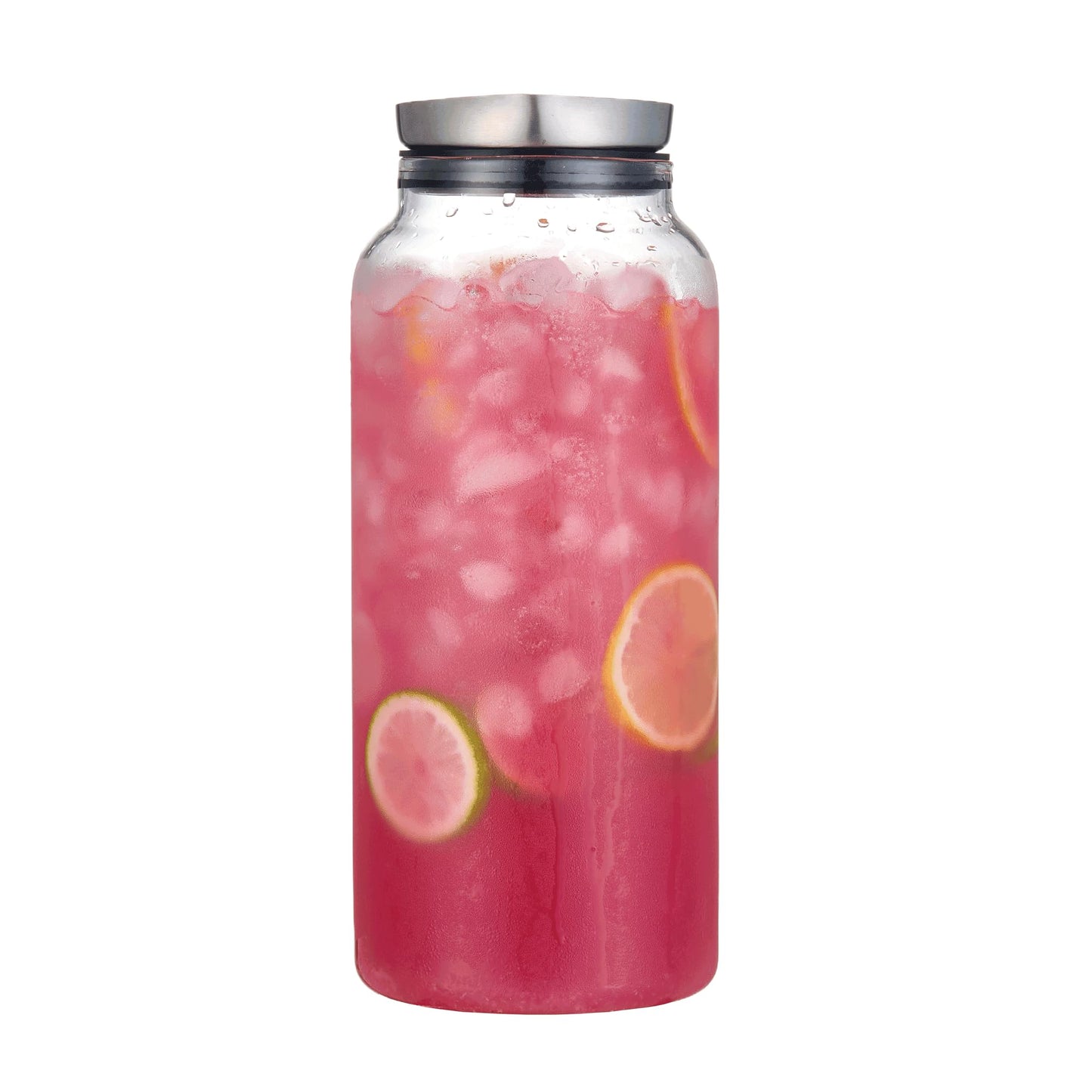 68 Ounces Glass Pitcher with Lid