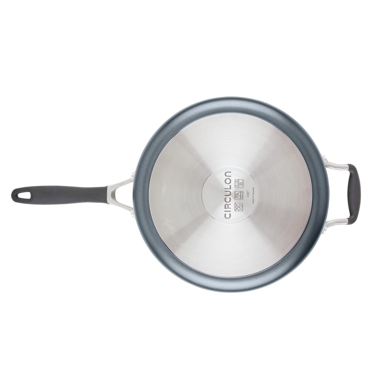 A1 Series Nonstick Induction Sauté Pan with Lid