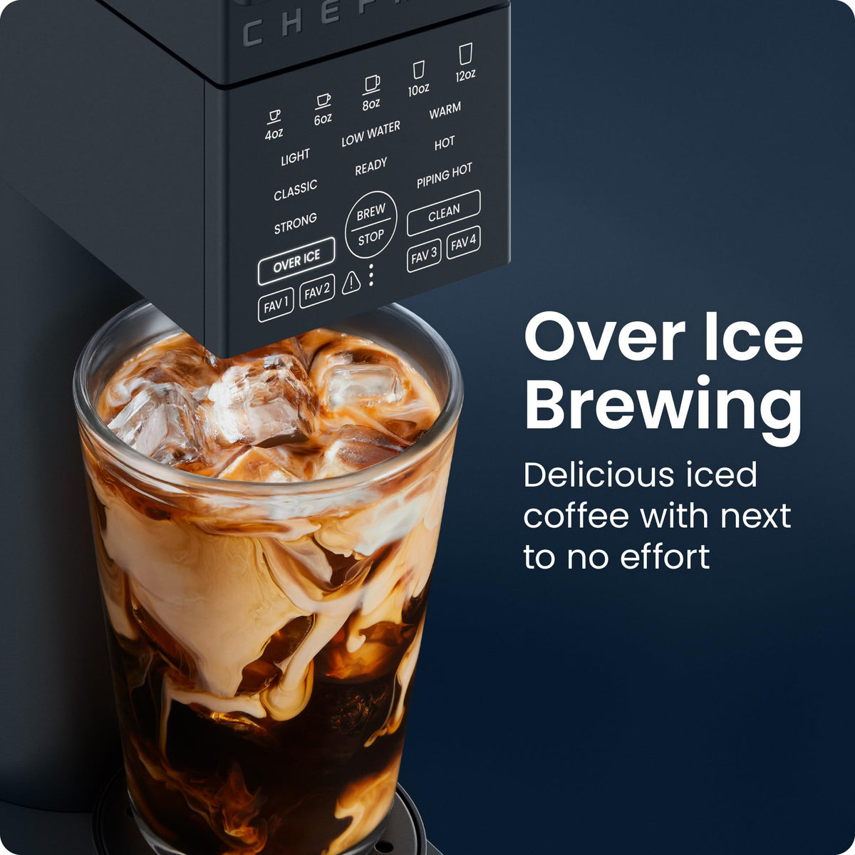 Caffeinator Single Serve Coffee Maker (Midnight)