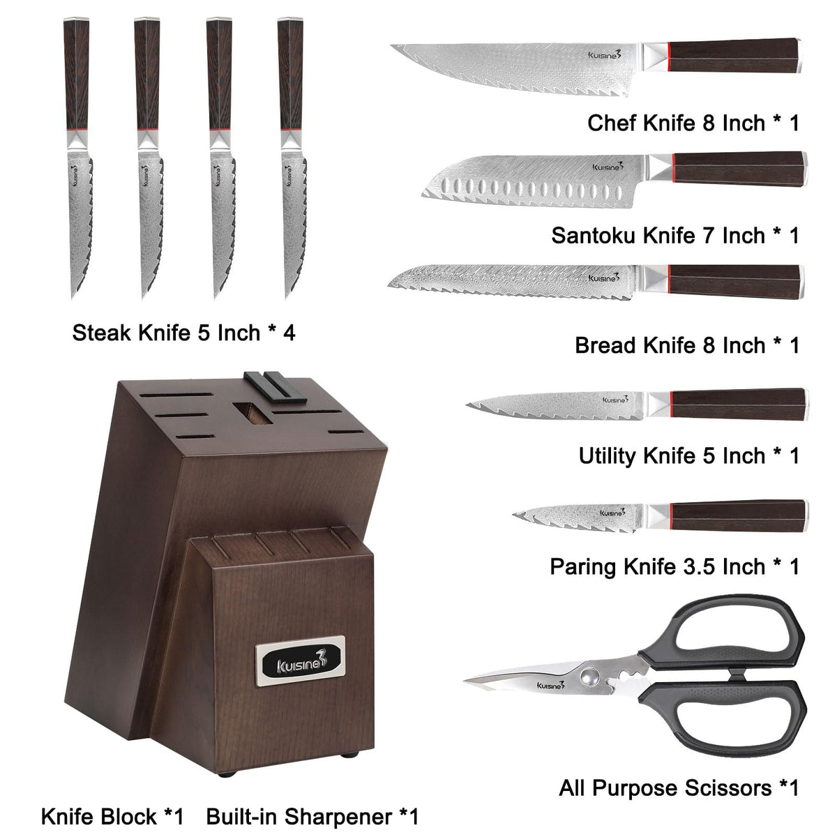 Kitchen Knife Set