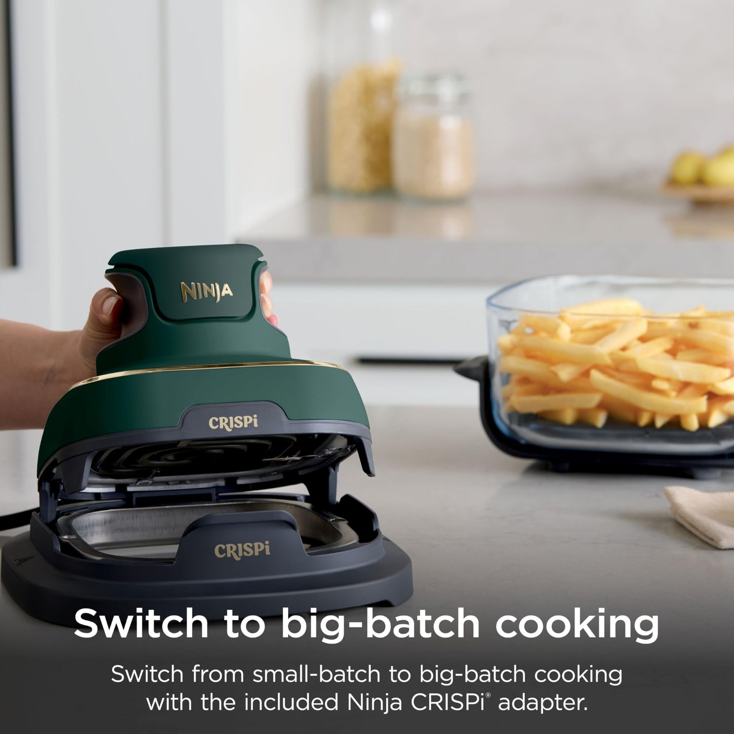 Crispi Glass Air Fryer (Green Bundle)