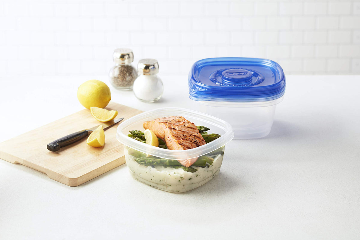 GladWare Tall Entree Containers (Square / 42 oz - 18 Count)