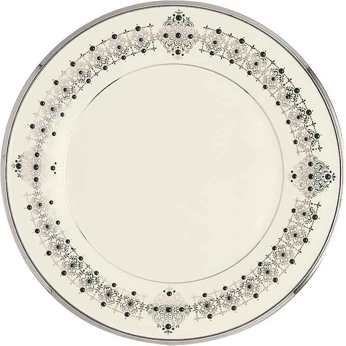 Lenox Solitaire 9" Accent Plate, White