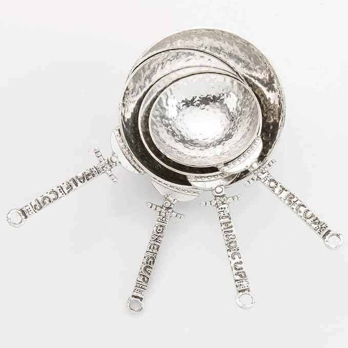 Crosby & Taylor Celtic Pewter Measuring Cup Set