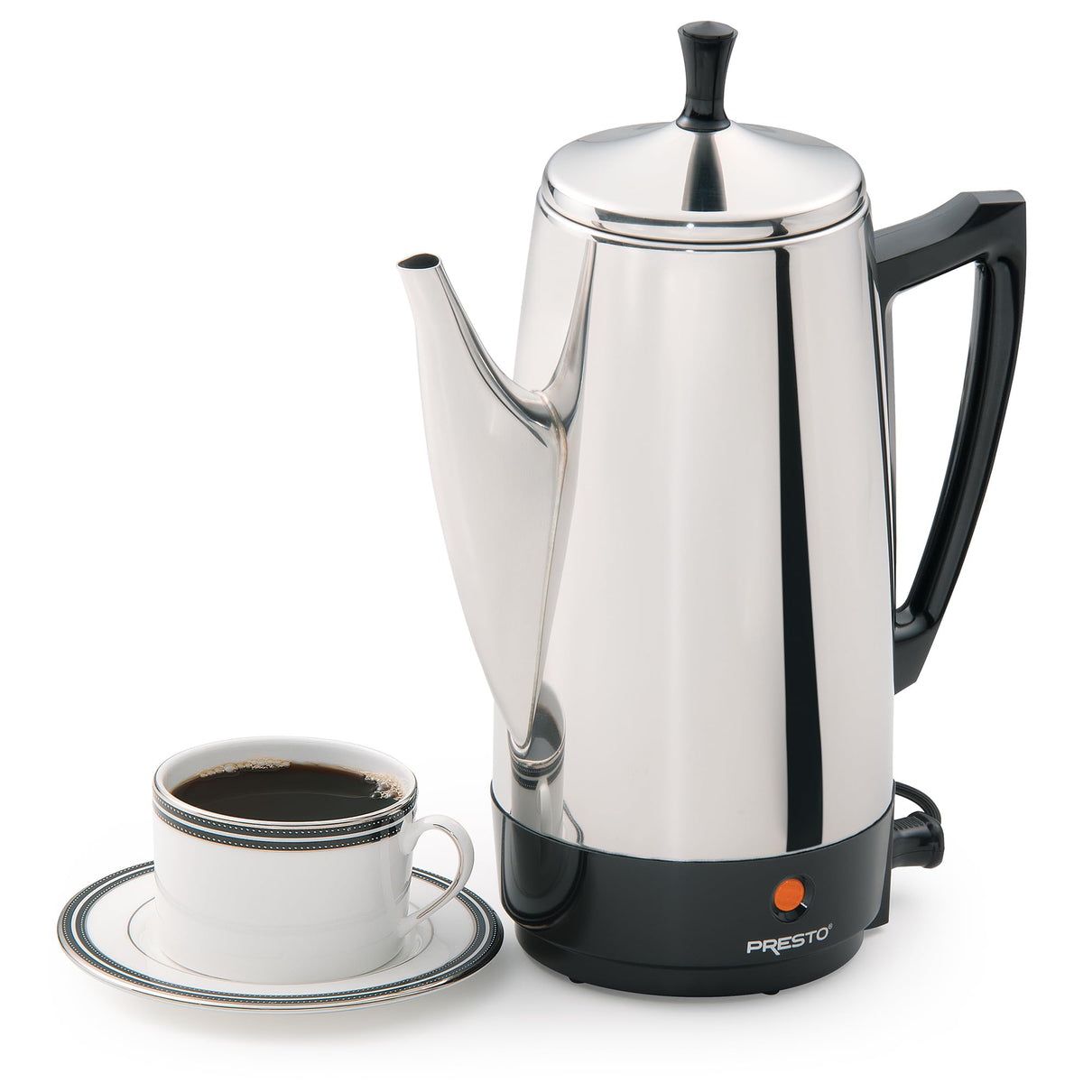 02811 Stainless Steel 12 (Silver / 12-Cups)