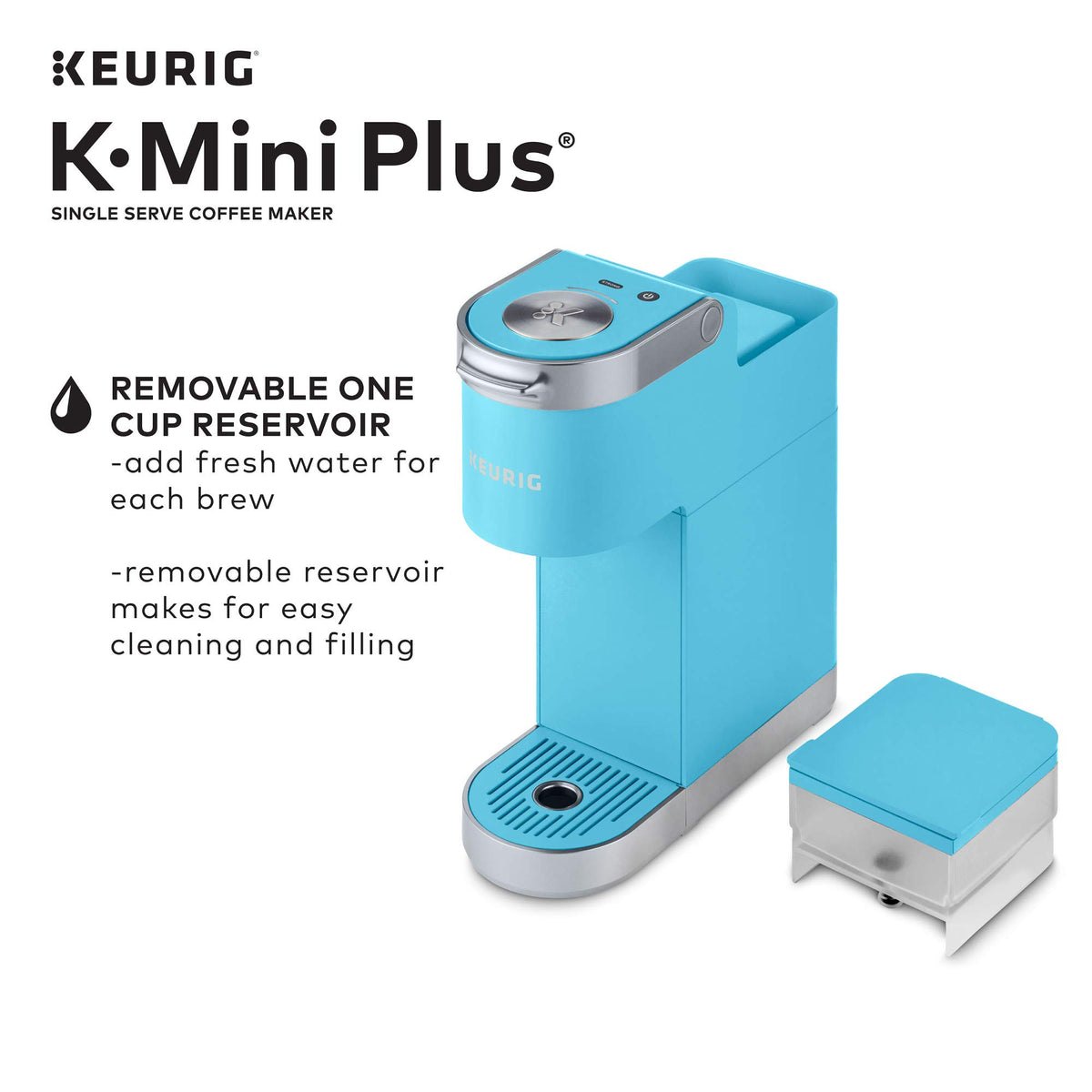 K Mini Plus Single Serve K (Cool Aqua)