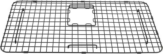 SinkSense Alder 27.5" x 14" Kitchen Sink Bottom Grid, Matte Black