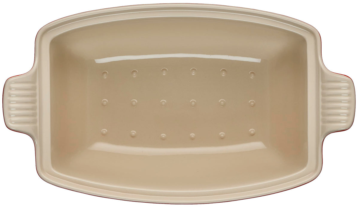 Heritage Stoneware Deep Baker with Lid (Cerise)