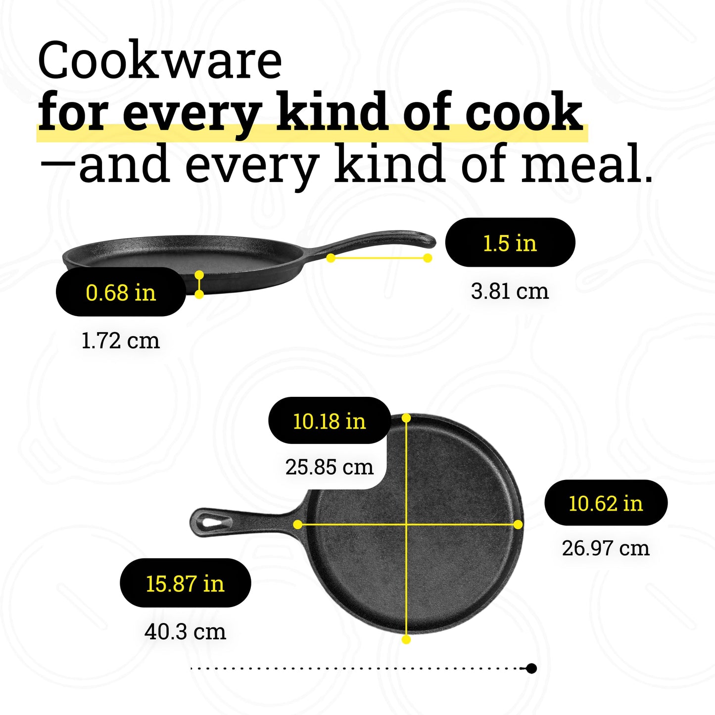 Cast Iron 5 Piece Set (5 Piece)