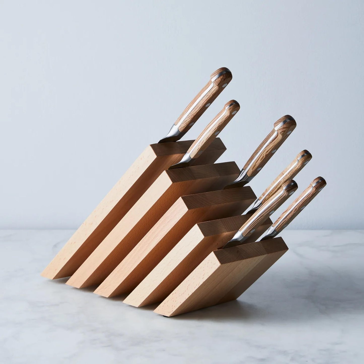 Slanted Magnetic Knife Block